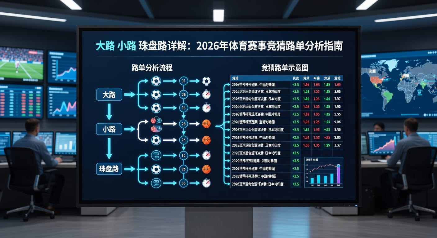 大路解析：体育赛事走势与实战判断