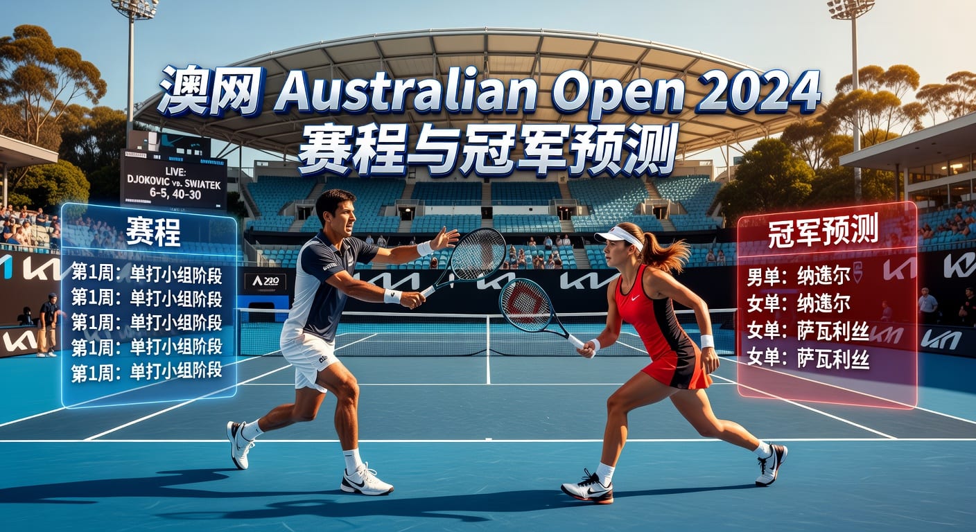澳网 Australian Open｜雷速体育官网赛前解读